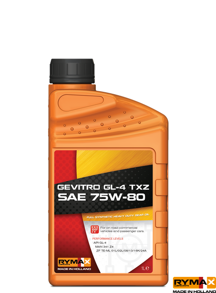 Трансмиссионное масло RYMAX Gevitro GL-4 TXZ 75W-80 1л 908462 фото