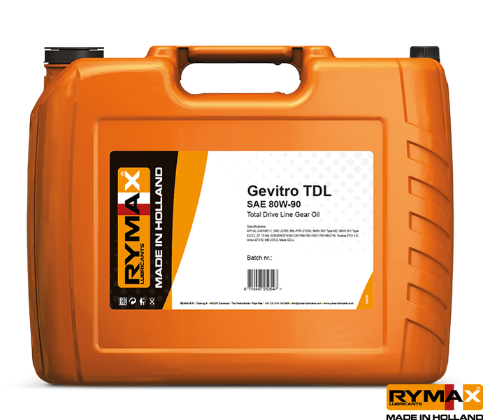 Трансмиссионное масло RYMAX Gevitro TDL 80W-90 20л 905706 фото